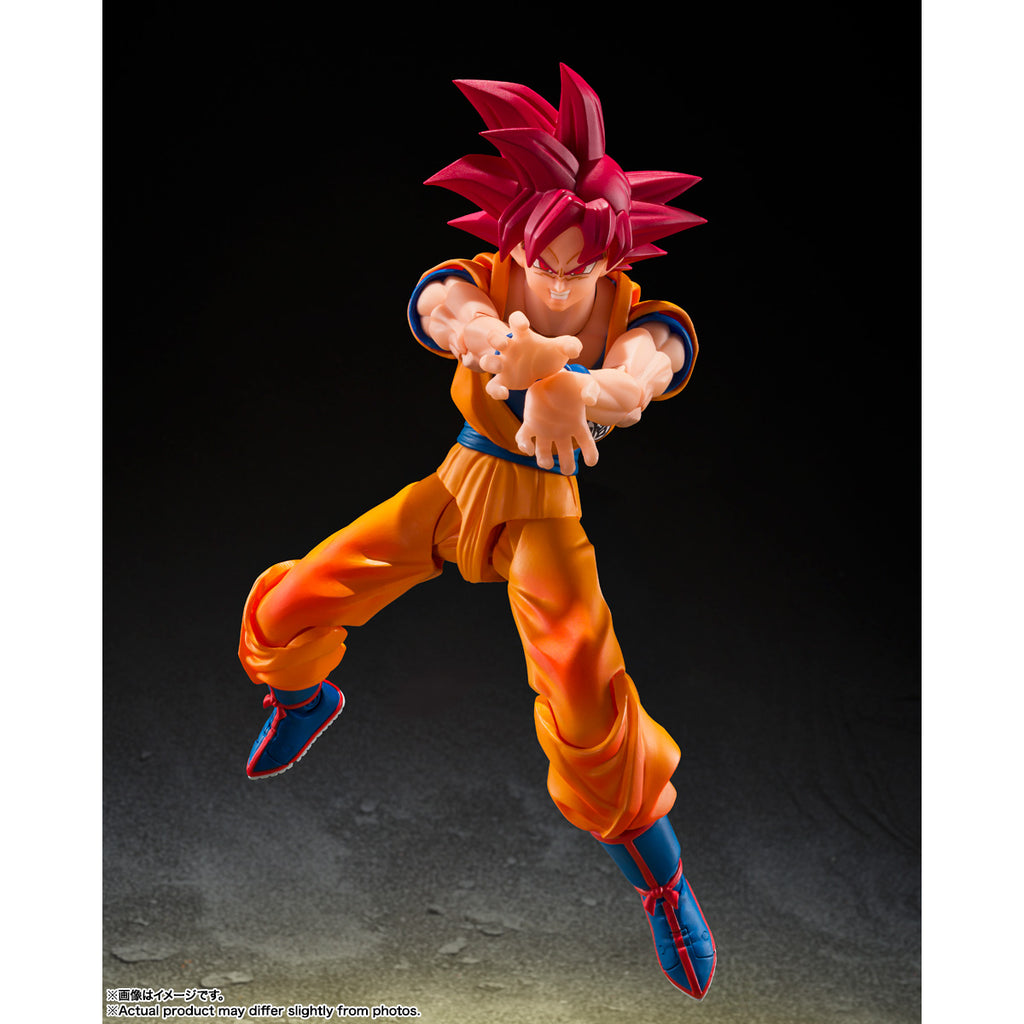 S.H.Figuarts SUPER SAIYAN GOD SON GOKU (GOD AURA) 龍珠 超級 撒亞人 神 孫 悟空