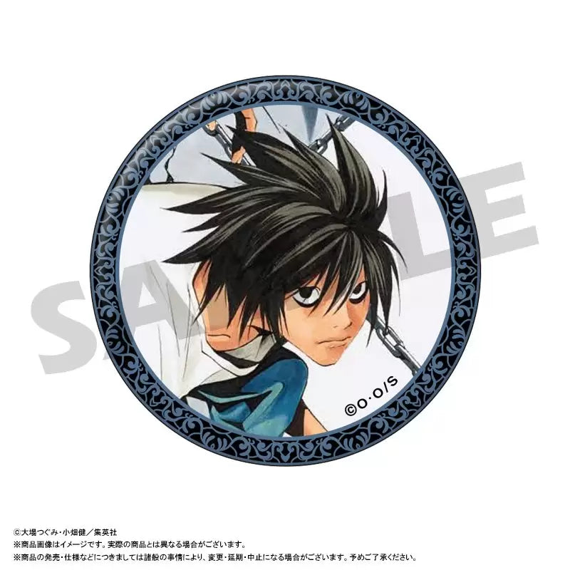 DEATH NOTE PU Leather Badge Collection vol.1 (set of 10) 死亡筆記 襟章