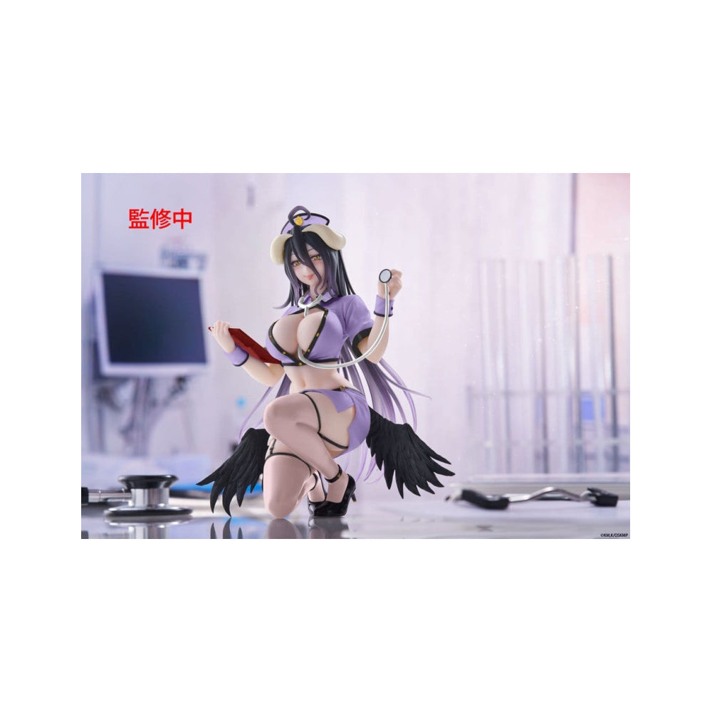Overlord Desktop Cute Figure - Albedo (Nurse Ver.) Renewal 雅兒貝德