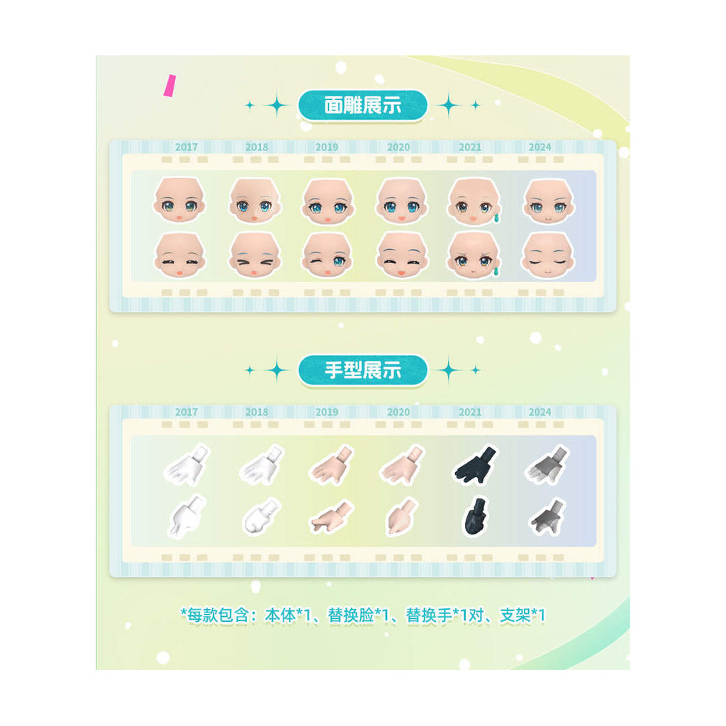 DaaLaMode Q Series - Hatsune Miku Miku With You (set of 6) 初音 未來