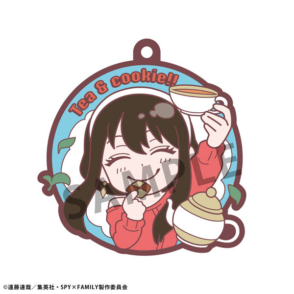 SPY×FAMILY mogu mogu Rubber Mascot (set of 6) 間諜家家酒 安妮亞 アーニャ 鎖匙扣 吊飾