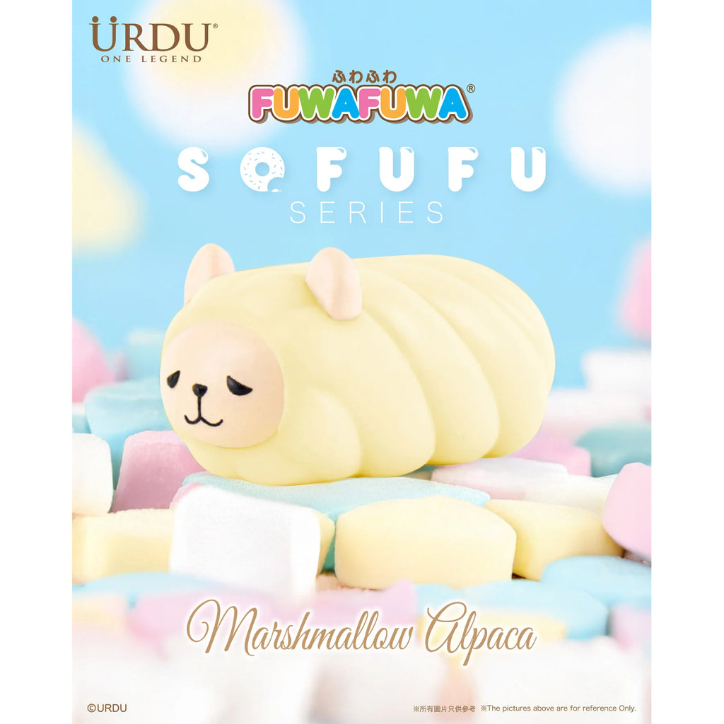 Urdu - Sofufu series Fuwafuwa Marshmallow Alpaca (set of 4) 羊駝 綿花糖