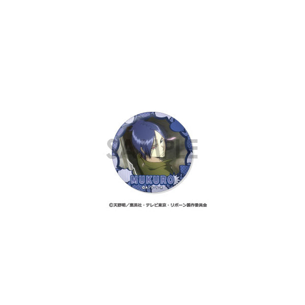 Katekyo Hitman Reborn! Rokudo Mukuro Selection Can Badge Set 家庭教師 襟章 六道 骸