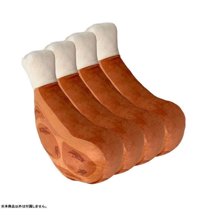 Monster Hunter Wilds Grilled Meat Plush Toy 芒亨 魔物 怪物 獵人