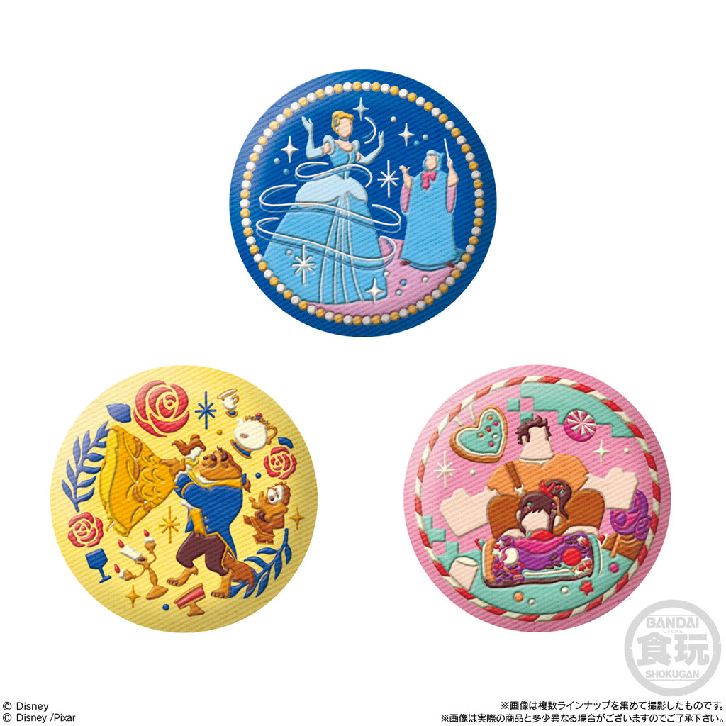 Disney Characters Embroidered Biscuit Badge vol. 2 (pack of 12) 迪士尼 刺繡 襟章