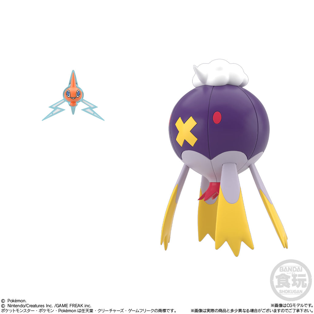 POKÉMON SCALE WORLD SINNOH REGION 3 SET W/O GUM  精靈 寶可夢 神奧地區
