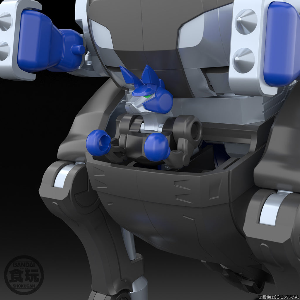 SMP [SHOKUGAN MODELING PROJECT] POWER ANIMAL SERIES EXTRA GAOWALLABY W/O GUM 百獸合體 百獸戰隊 威力獸EXTRA 牙吠袋鼠