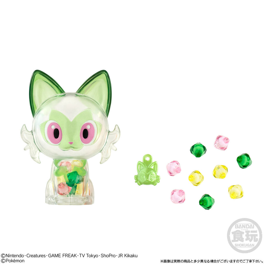 POKÉMON CRYSTALCOT (set of 5) 寵物小精靈 精靈寶可夢透明造型公仔