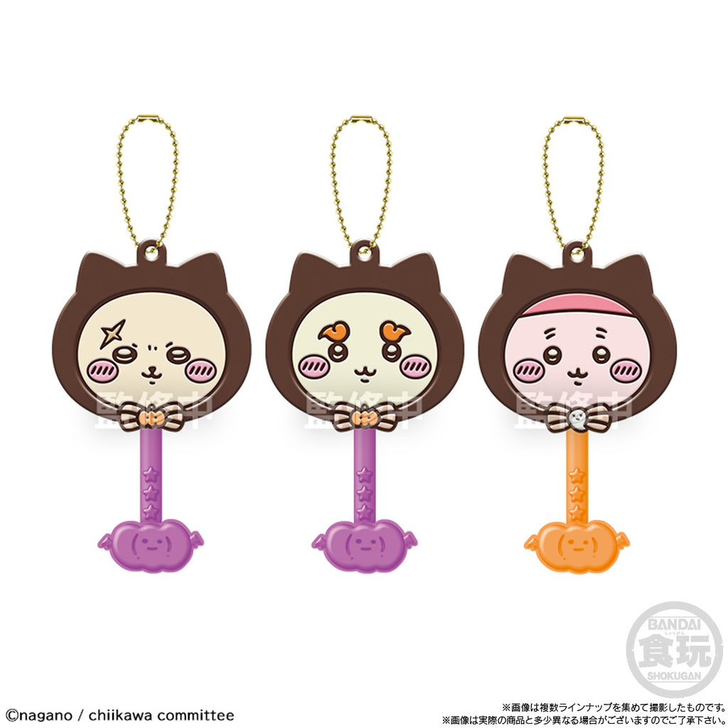 SOMETHING SMALL AND CUTE LOLLIPOP CHOCO CHARM : BLACK CAT W/O GUM (set of 8) ちいかわ Chikawa 小可愛 吉伊卡哇 鎖匙扣 吊飾 掛飾