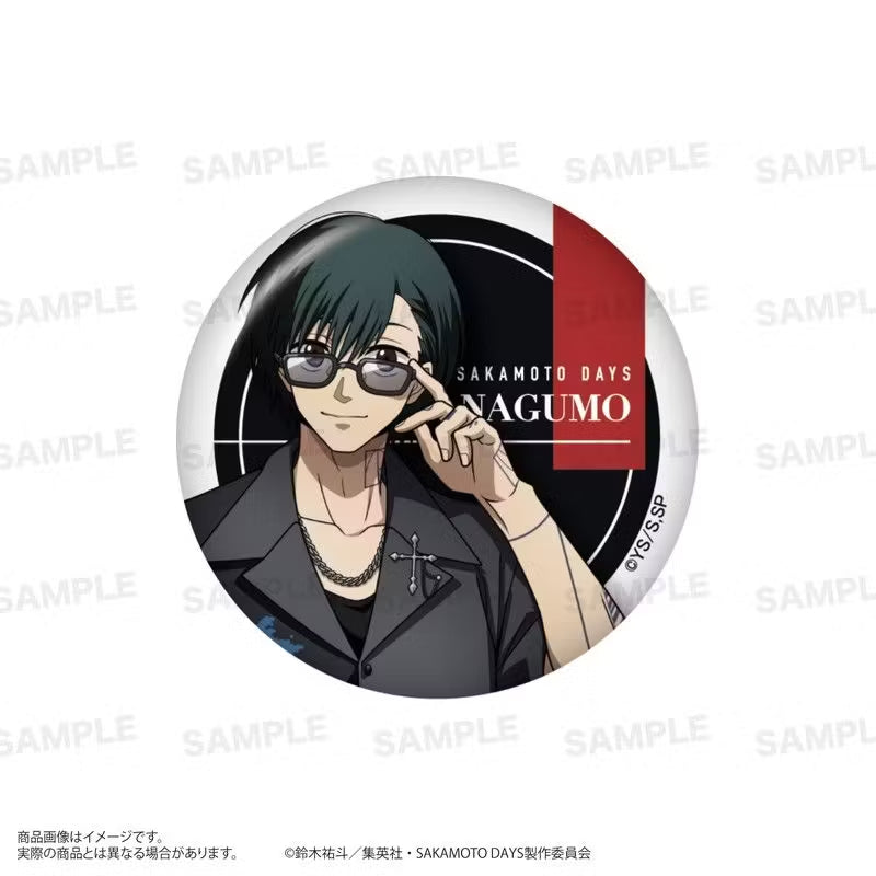 SAKAMOTO DAYS Trading Can Badge (Mode Fashion Ver.) (set of 6) 坂本 日常 襟章