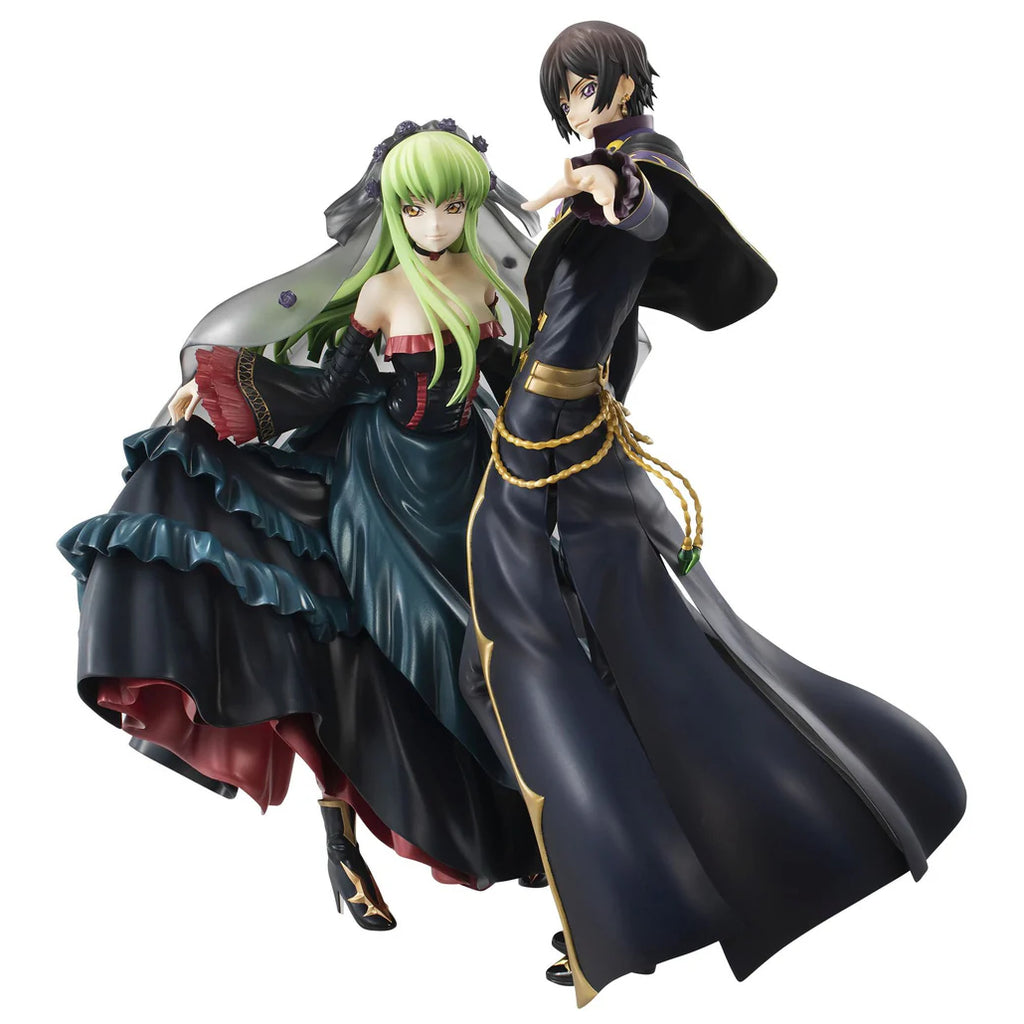 Precious G.E.M. Series Code Geass Lelouch of the Rebellion Ｌ.Ｌ. ＆ Ｃ.Ｃ. set [20th Anniversary] 叛逆 的 魯魯修