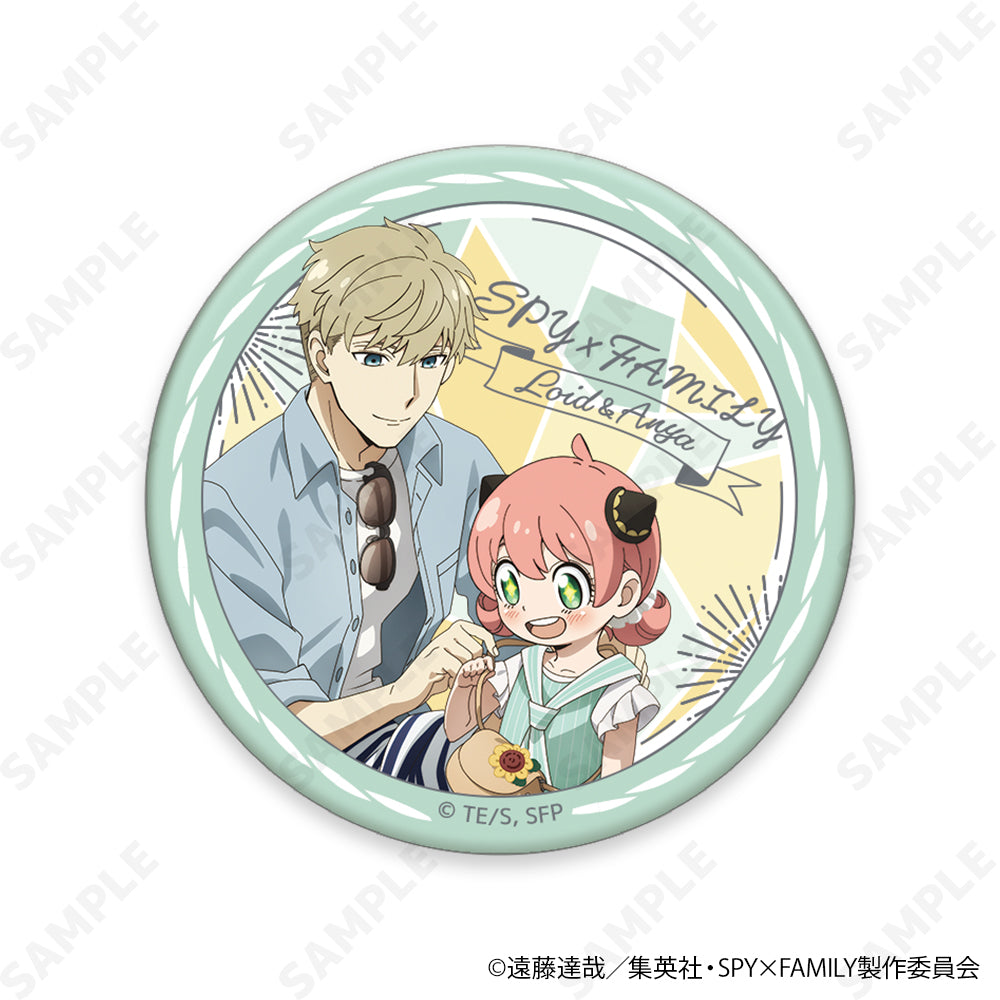 SPY x FAMILY Trading Can Badge [Natsu no Odekeke] (pack of 8) 間諜 過 家家 酒