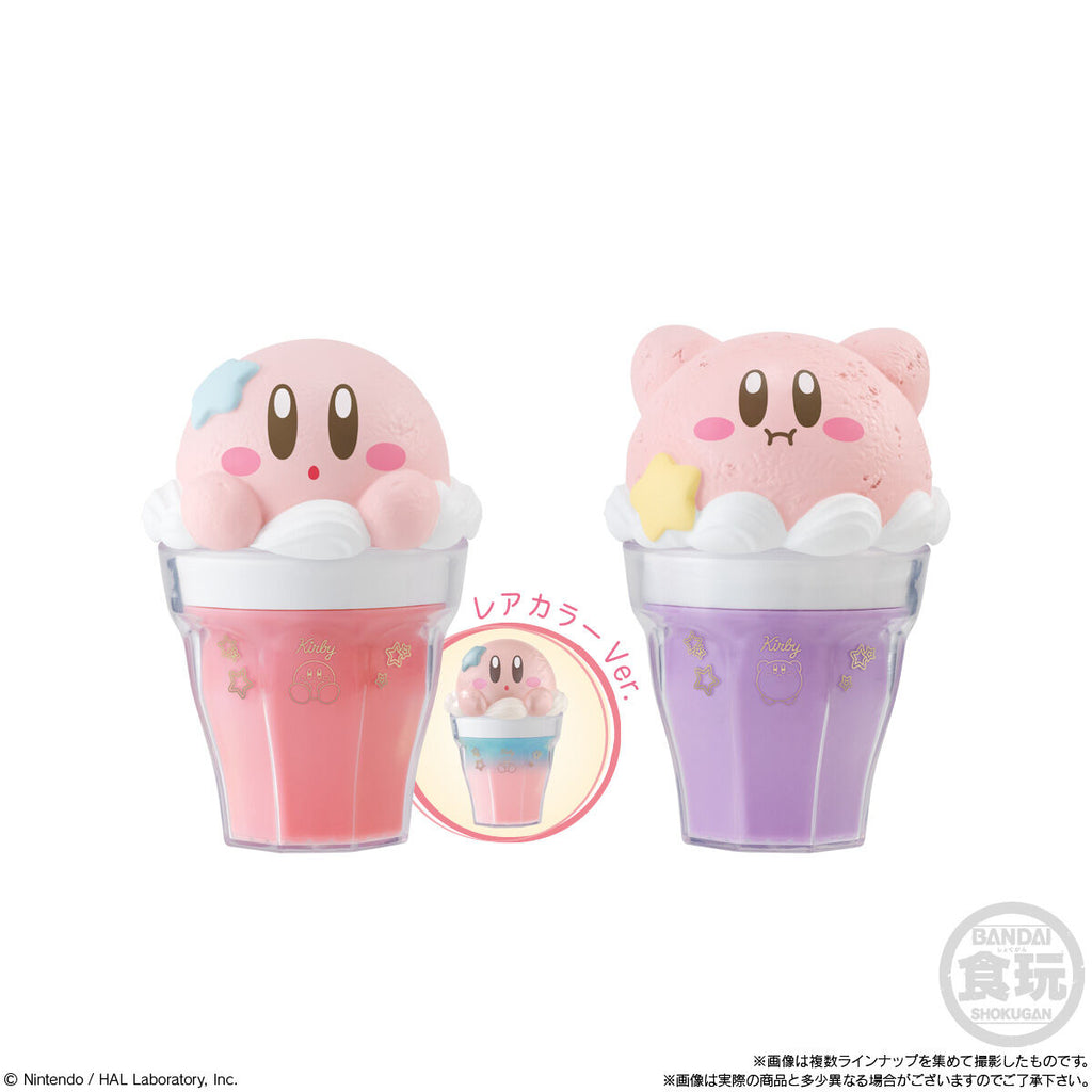 KIRBY LATTE FLOAT CASE W/O GUM (Set of 6) 星之卡比