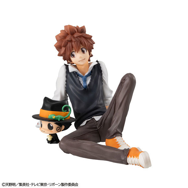 G.E.M. Series Katekyo Hitman Reborn! Palm size Tsuna & Reborn 家庭教師 澤田綱吉 利邦