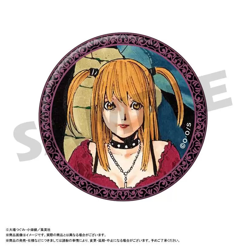 DEATH NOTE PU Leather Badge Collection vol.1 (set of 10) 死亡筆記 襟章