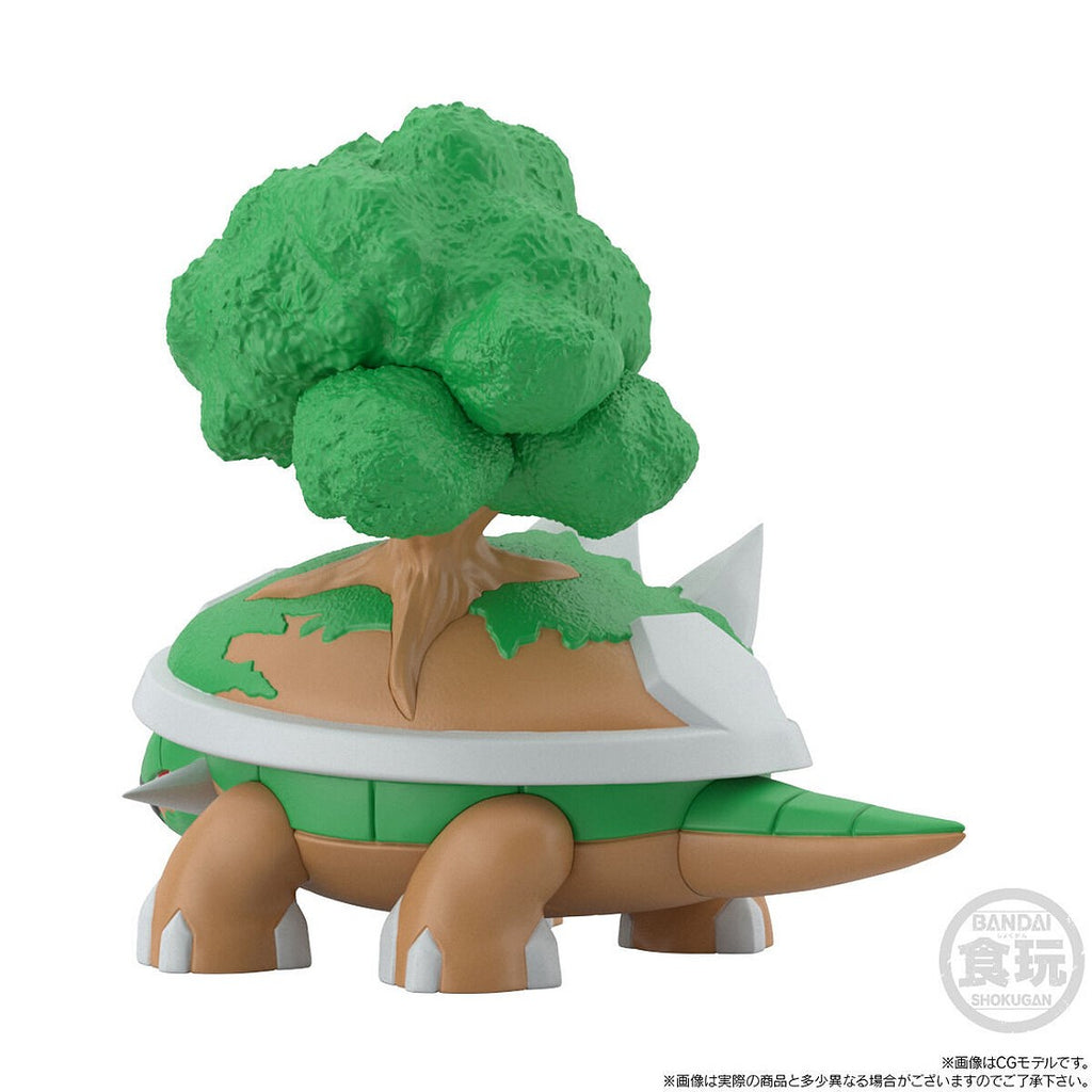 POKEMON SCALE WORLD SINNOH REGION GARDENIA & TORTERRA 寵物小精靈 寶可夢 神奧地區 菜種 土台龜