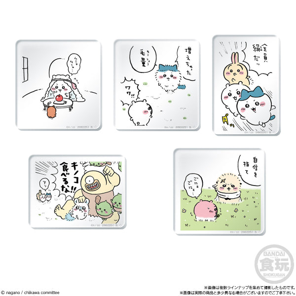 SOMETHING SMALL AND CUTE CHARACTER MAGNETS W/O GUM (box of 14 packs) Chiikawa ちいかわ 小可愛 吉伊卡哇 磁貼