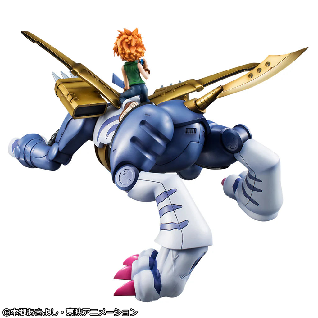 Precious G.E.M. Series Digimon Adventure Metal Garurumon & Ishida Yamato  數碼暴龍 鋼鐵加魯魯獸＆石田大和