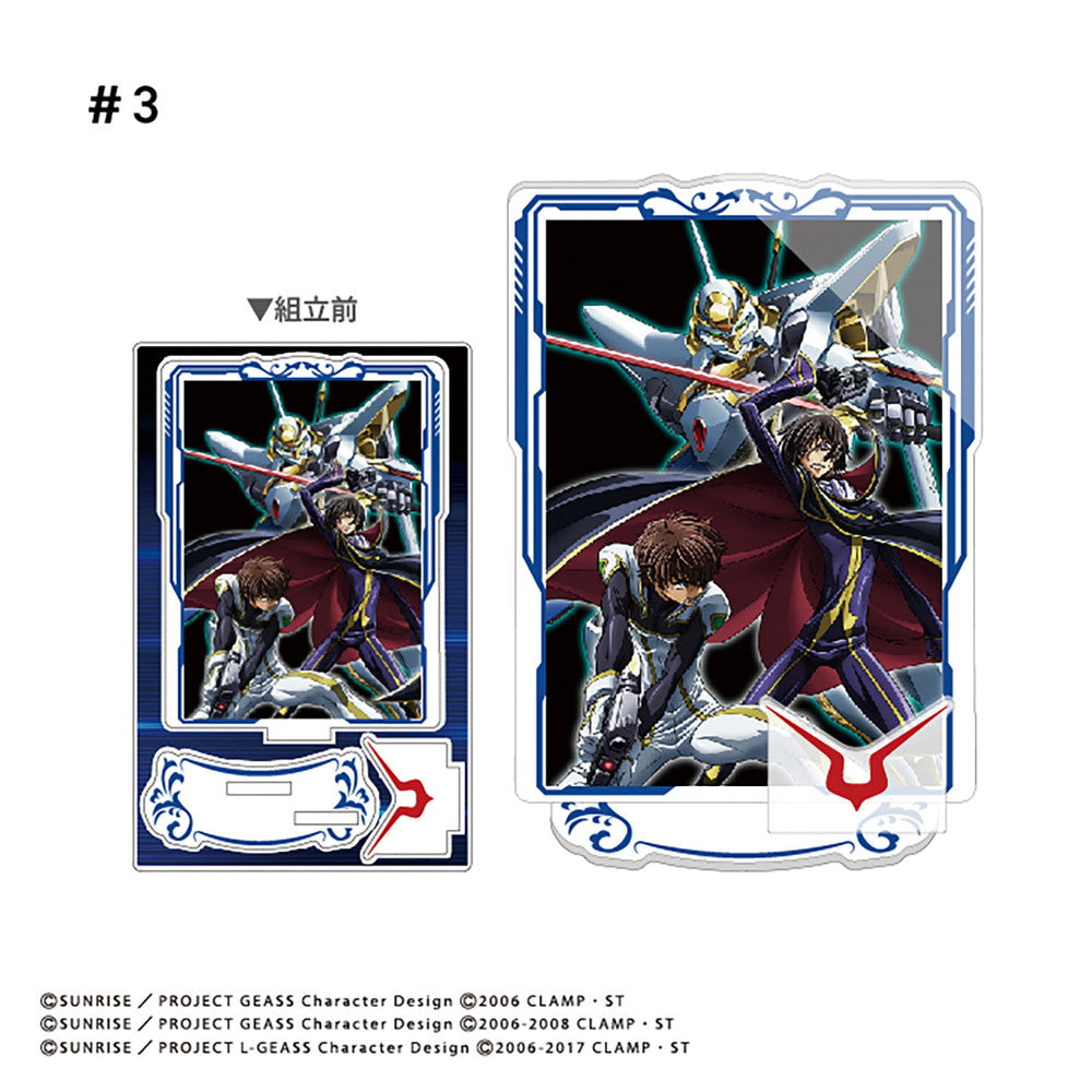 Code Geass Poster Art Acrylic Stand (box of 10) 叛逆 的 魯魯修 立牌