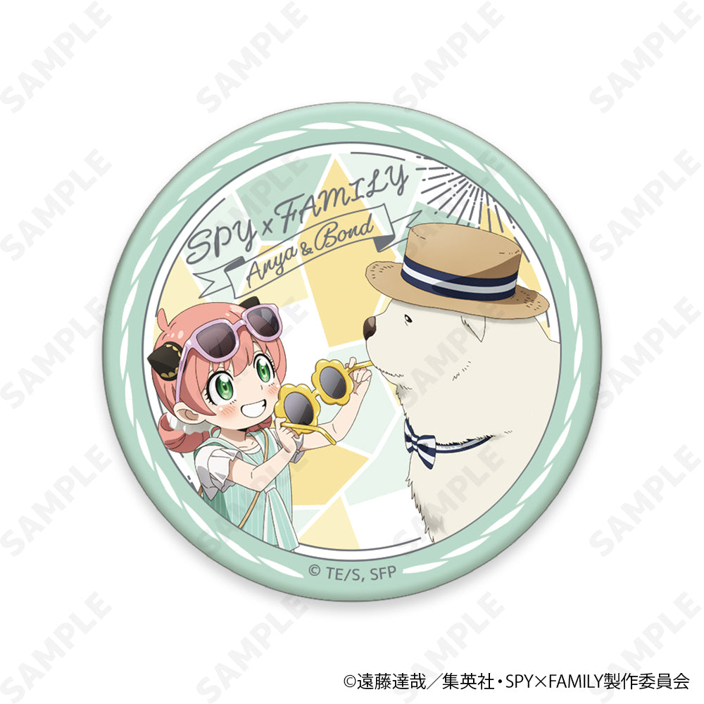 SPY x FAMILY Trading Can Badge [Natsu no Odekeke] (pack of 8) 間諜 過 家家 酒