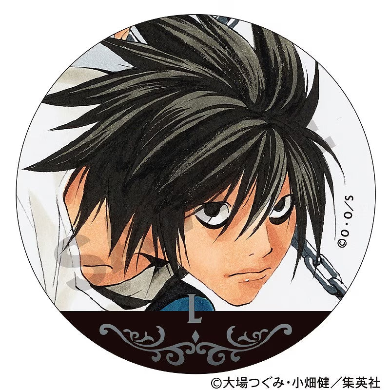 DEATH NOTE Trading Metal Pin Badge (pack of 10) 死亡 筆記 襟章