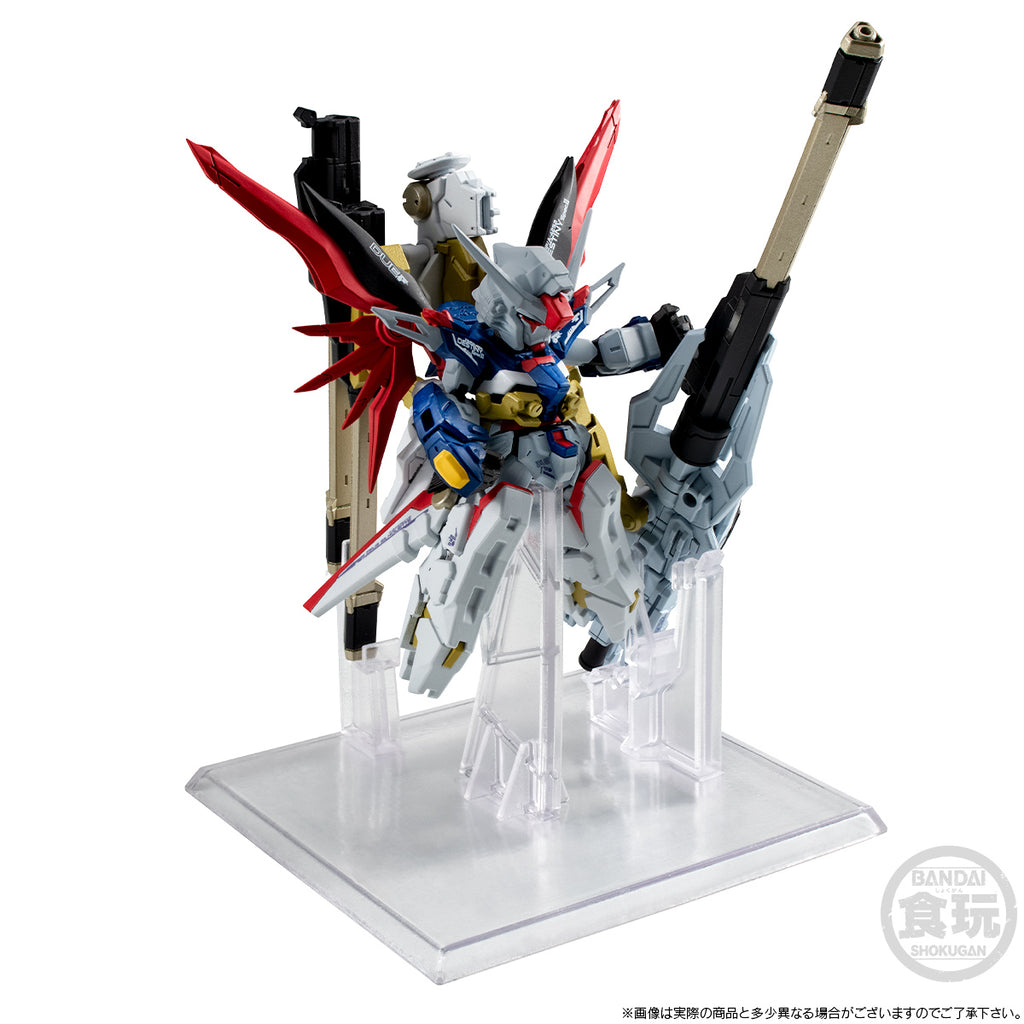 FW GUNDAM CONVERGE Destiny Gundam Spec II & Zeus Silhouette 魂限 機動 戰士 命運 高達