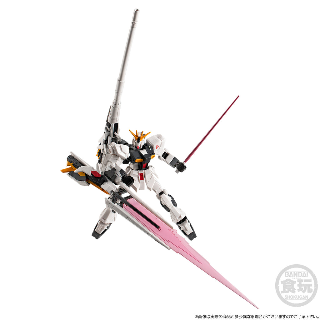 MOBILE SUIT GUNDAM G-FRAME FA ν GUNDAM (LONG RANGE FIN FUNNEL & HYPER MEGA BAZOOKA LAUNCHER) W/O GUM 機動戰士