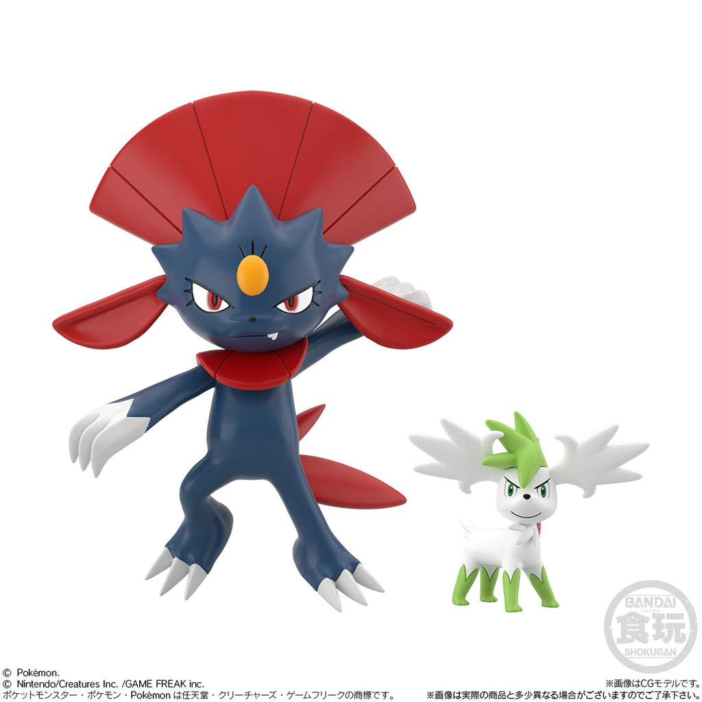 POKÉMON SCALE WORLD SINNOH REGION 3 SET W/O GUM  精靈 寶可夢 神奧地區