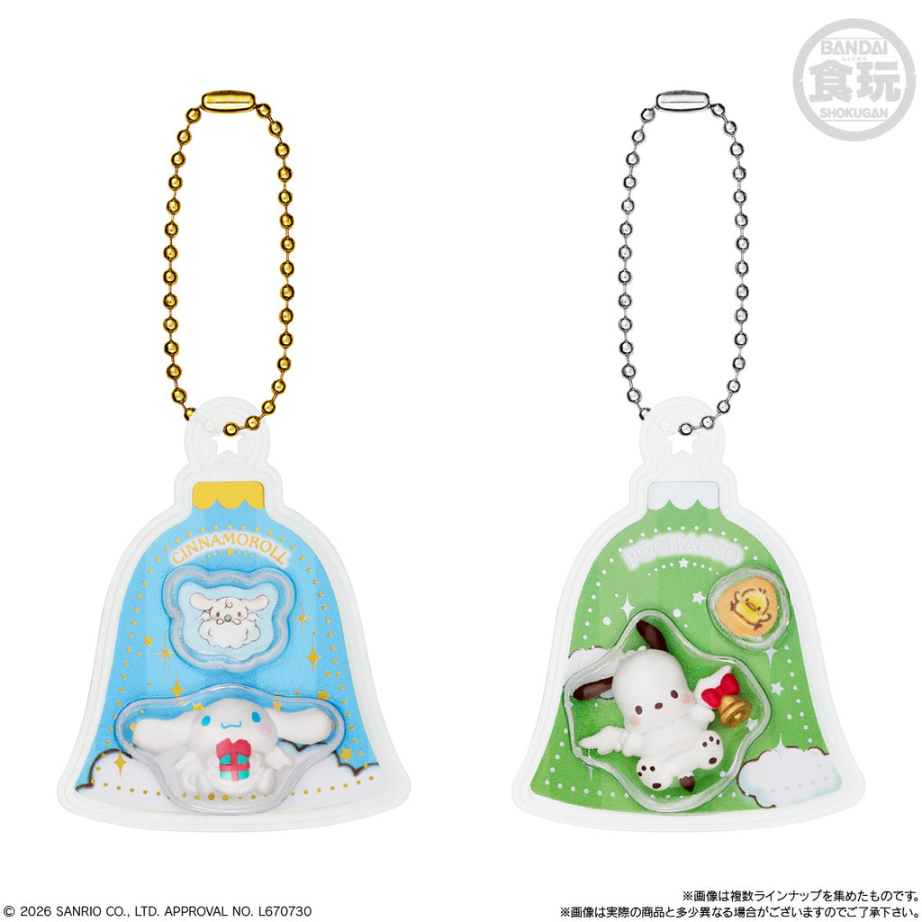 SANRIO CHARACTERS ORNAMENT CHARM & CHOCO BOLO (pack of 10) 三麗鷗