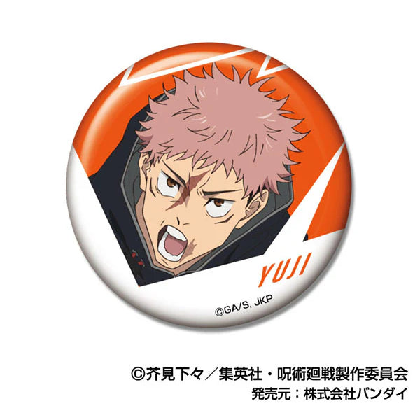 Jujutsu Kaisen - Death Extinction Tour CAN Badge Vol.2 Yuji Itadori (Set of 6) 咒術迴戰 襟章 虎杖 悠仁