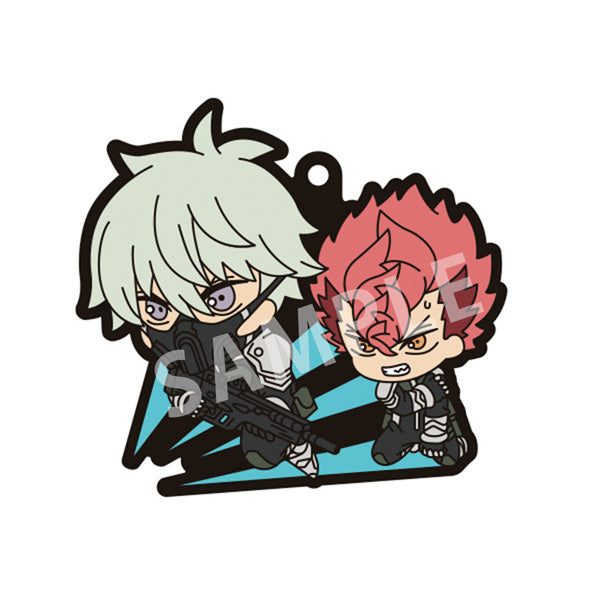 Rubber Mascot Buddycolle Kaiju No.８ (set of 6) 怪獸8號 吊飾 匙扣