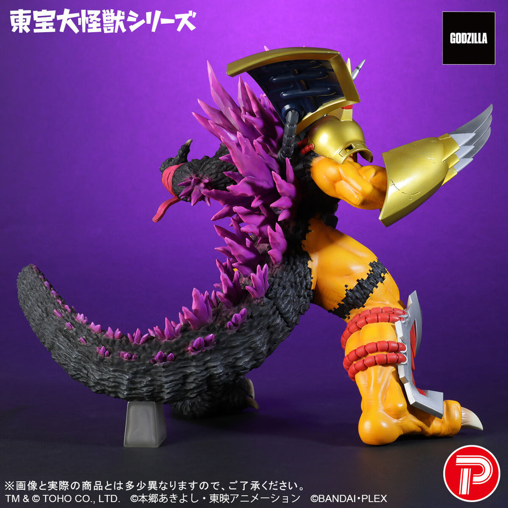 TOHO LARGE MONSTER SERIES WARGREYMON: G EROSION MODE 數碼暴龍 戰鬥暴龍獸 哥斯拉