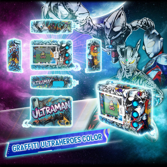 DIGITAL MONSTER COLOR ULTRAMAN SERIES 60th EDITION (ULTRAMAN HENSHIN COLOR / GRAFFITI ULTRAHEROES COLOR) 數碼暴龍怪獸彩色機 超人60週年 怪獸對打機