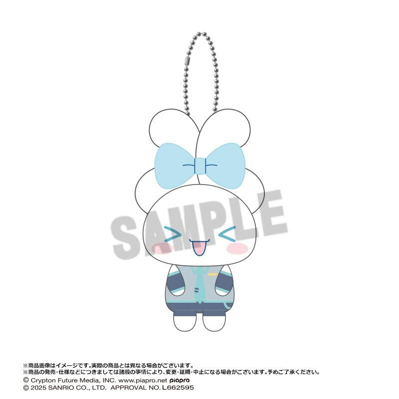 Hatsune Miku × Cinnamoroll Osuwari Club Plush Mascot (box of 6) 三麗鷗 玉桂狗 初音 未來