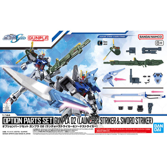 Optional Parts Set for Gunpla 02 (Launcher Striker & Sword Striker) 機動戰士