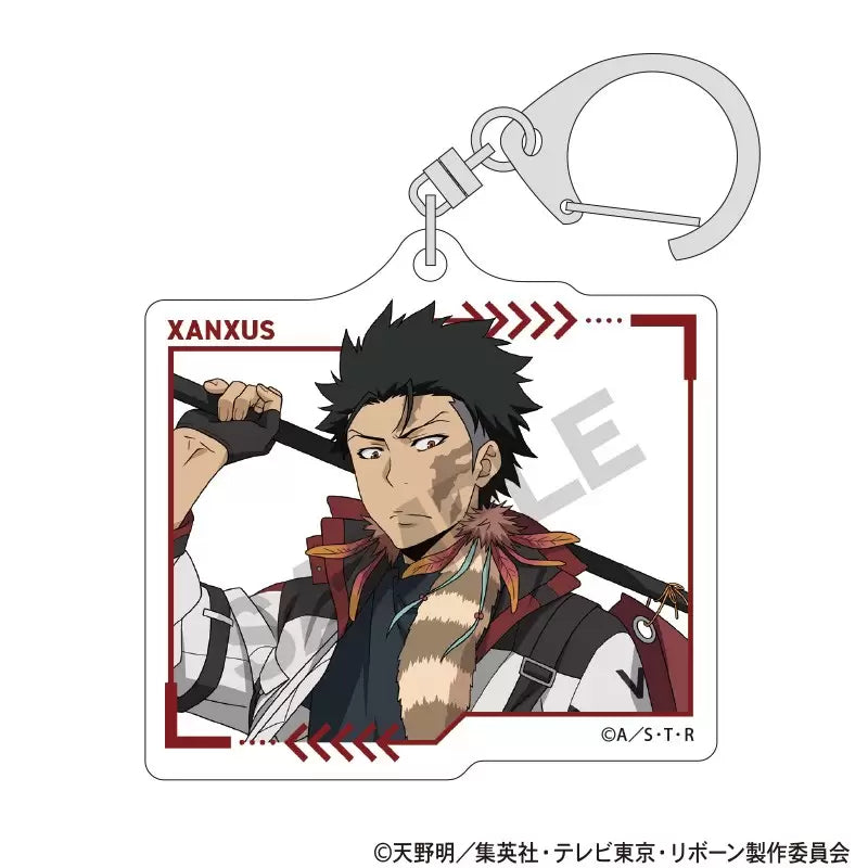 Katekyo Hitman REBORN! Trading Acrylic Keychain (set of 10) 家庭教師 掛件 匙扣