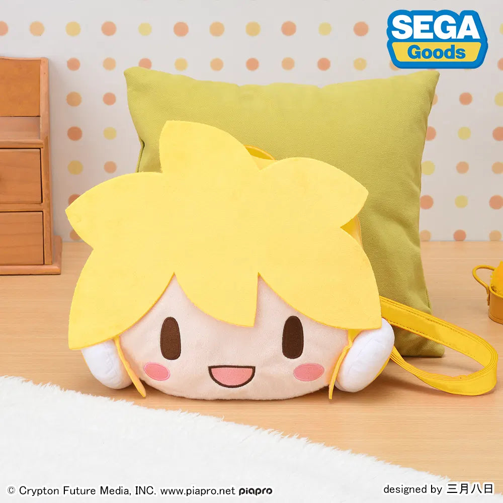 fuwa petit Kagamine Len Face Shoulder Bag (M) 造型斜孭袋 - 鏡音連 初音未來