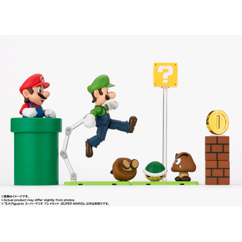 S.H.Figuarts SUPER MARIO PLAYSET (SUPER MARIO) 瑪利歐 瑪利奧 配件包