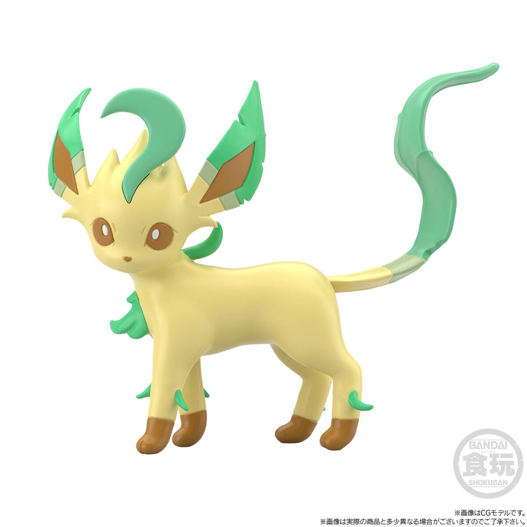 POKEMON SCALE WORLD HISUI REGION ADAMAN & LEAFEON 寵物小精靈 寶可夢 洗翠地區 剛石 葉伊貝