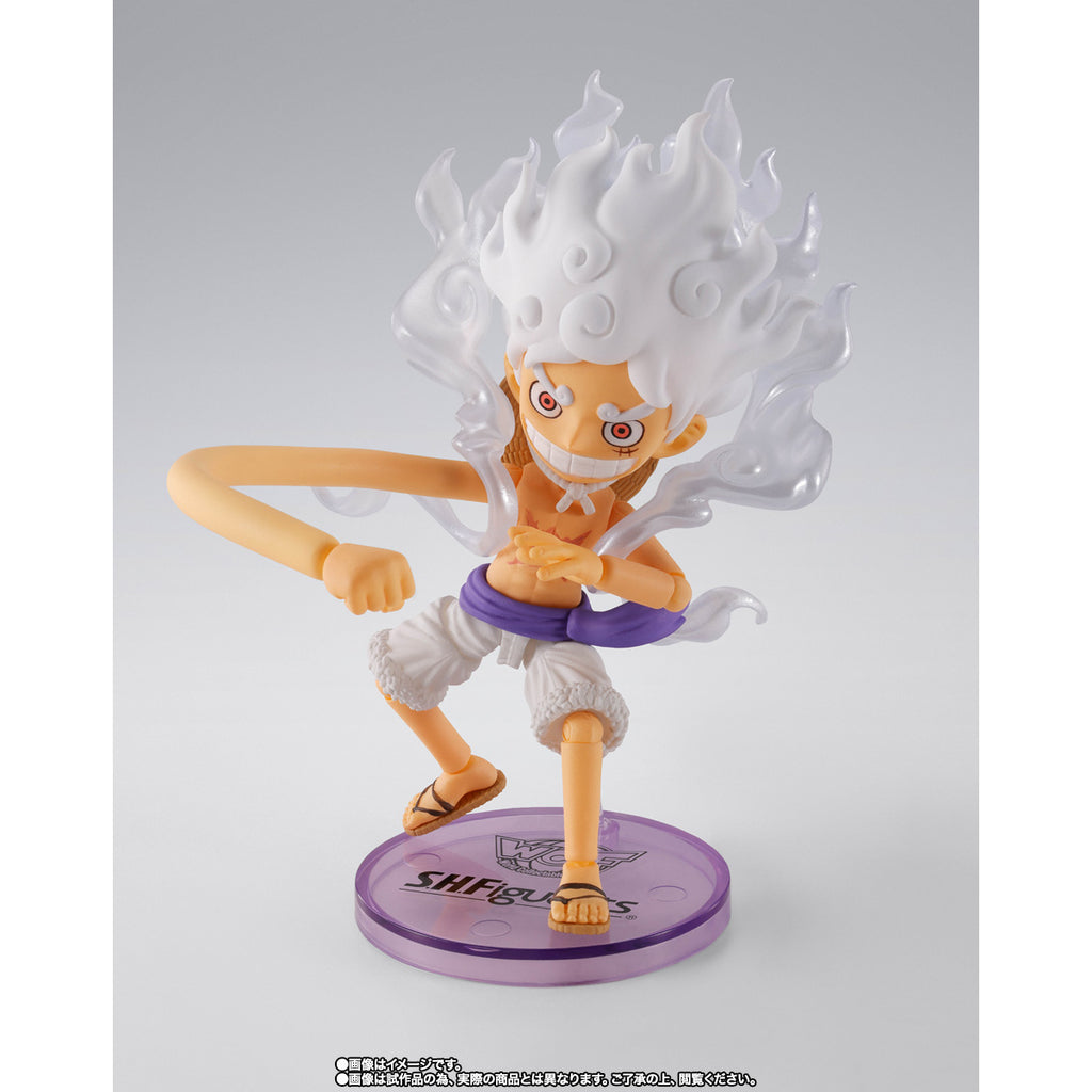 S.H.Figuarts World Collectable Figure × S.H.Figuarts MONKEY D. LUFFY -GEAR 5- 海賊王 路飛 SHF