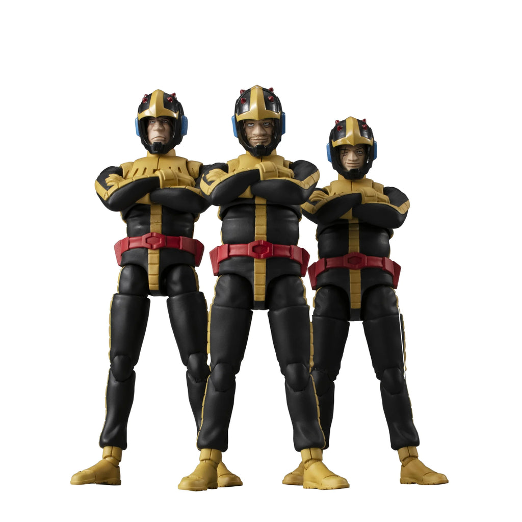 G.M.G. COLLECTION EX Mobile Suit Gundam Principality of Zeon Jet Stream Attack [with gift] 機動戰士 高達 自護公國 黑色三連星 特典