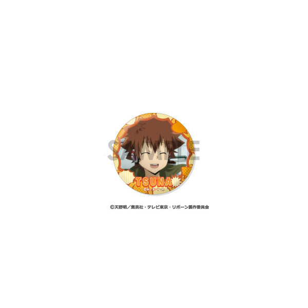 Katekyo Hitman Reborn! Tsunayoshi Sawada Selection Can Badge Set 家庭教師 襟章 沢田 綱吉
