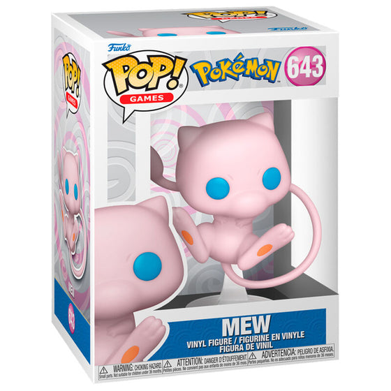Pop Games Pokemon - Mew 寵物小精靈 寶可夢 夢夢 夢幻