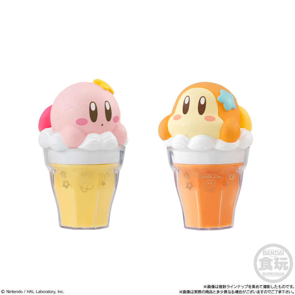KIRBY LATTE FLOAT CASE W/O GUM (Set of 6) 星之卡比