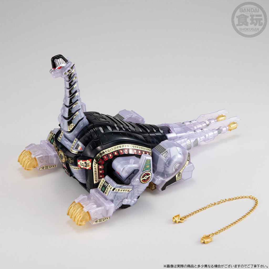 SMP [SHOKUGAN MODELING PROJECT] BEAST KNIGHT GOD BRACHION KING CLEAR COLOR VERSION W/O CANDY 恐龍戰隊