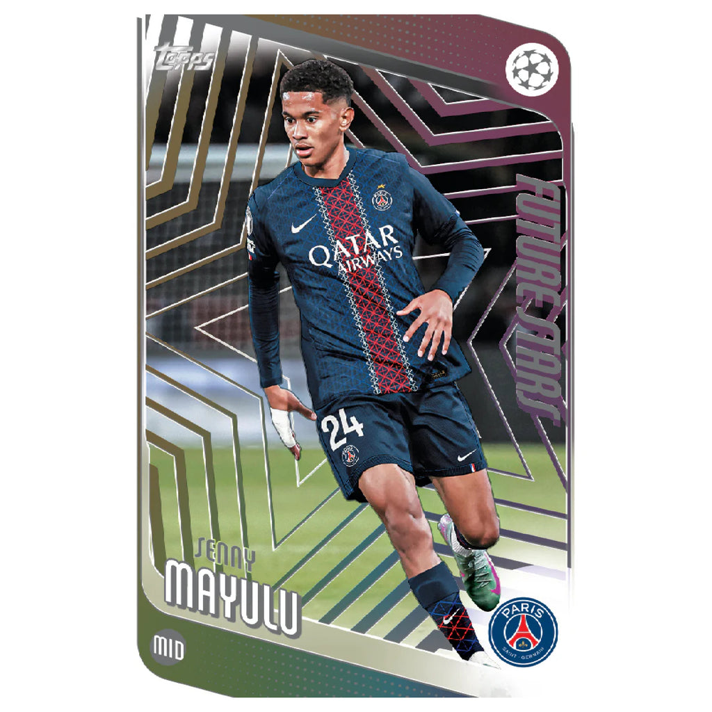 2025-26 Topps UEFA Club Competitions - Value Box 足球 收藏卡牌