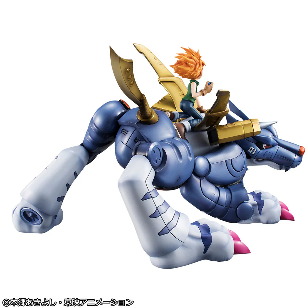 Precious G.E.M. Series Digimon Adventure Metal Garurumon & Ishida Yamato  數碼暴龍 鋼鐵加魯魯獸＆石田大和