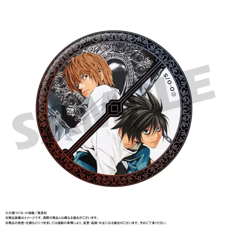 DEATH NOTE PU Leather Badge Collection vol.2 (set of 10) 死亡筆記 襟章