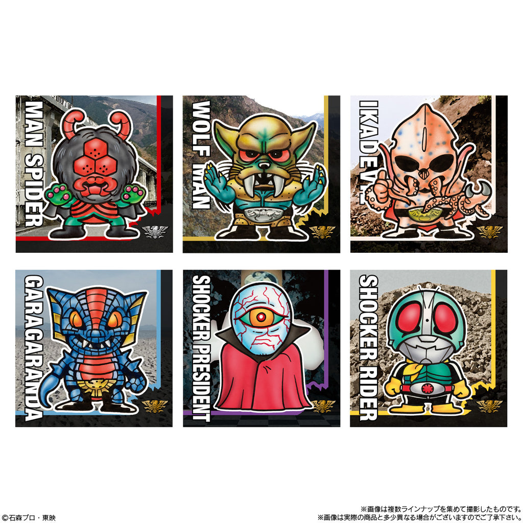 SD KAMEN RIDER SNACKS (Pack of 10) 幪面超人