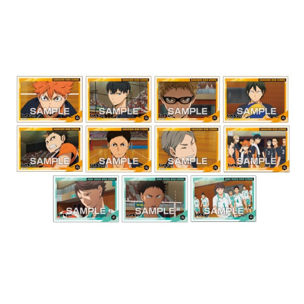 Haikyu!! Clear Card Collection Gum 5 [First Limited Edition] (pack of 16) 排球少年 透明卡 收藏卡